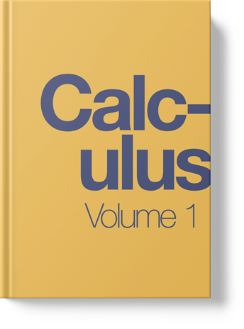 OpenStax: Calculus Vol. 1 - Lyryx